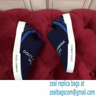 Dolce  &  Gabbana Slip On Sneakers with Logo 02 2021